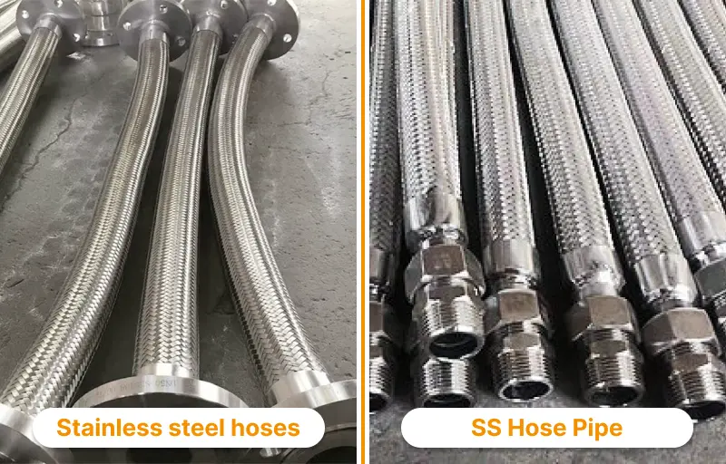 Stainless Steel Hose VS SS Hose Pipe